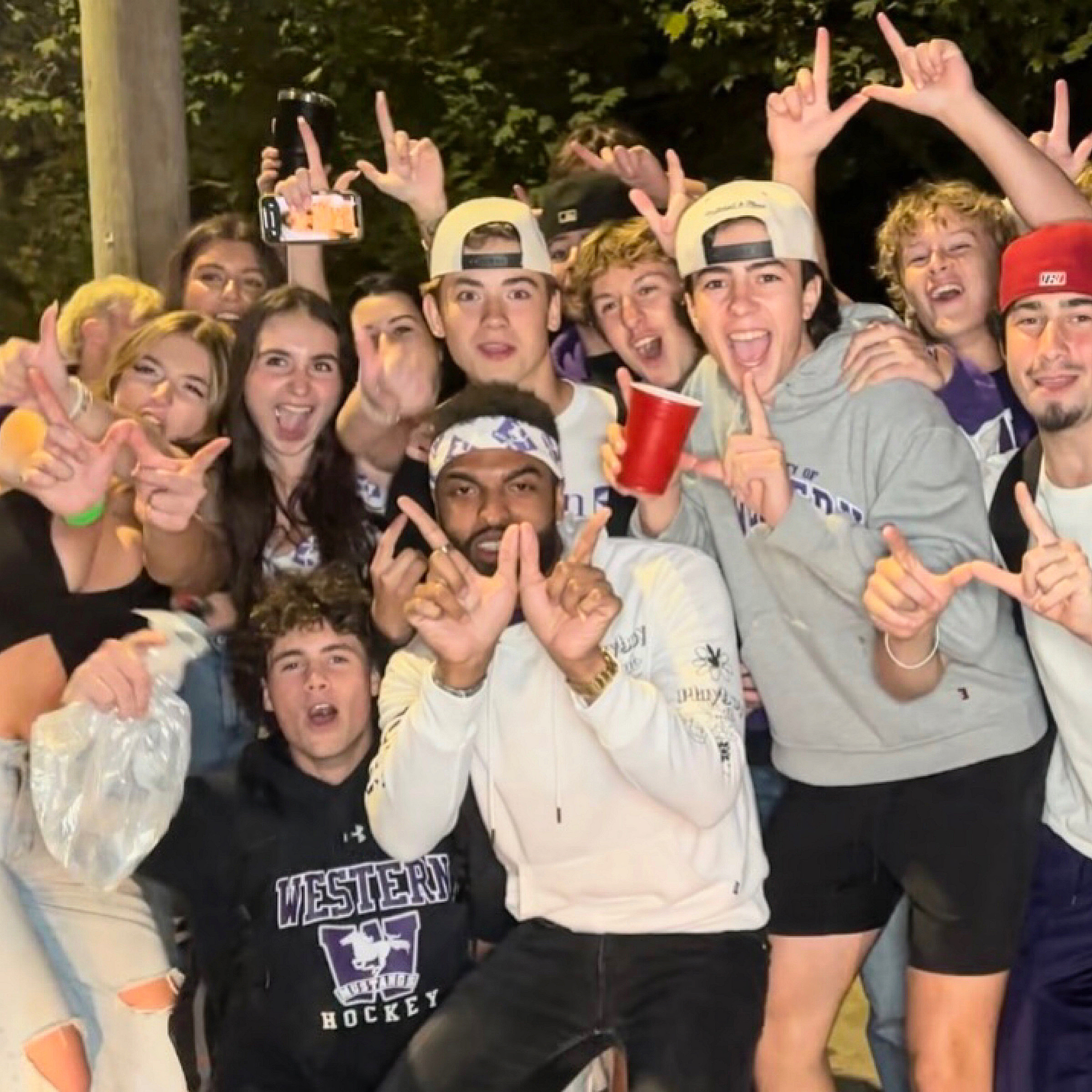 Our founder with the Gen-Z student community